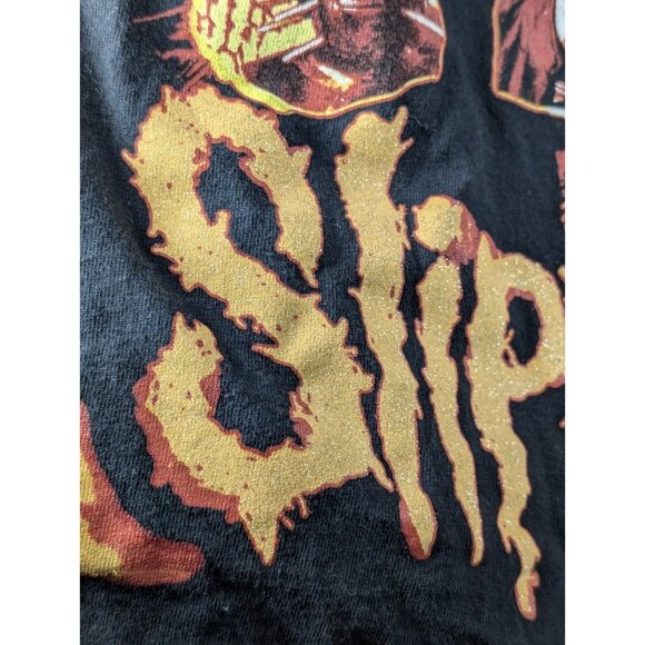 Slipknot Glitter T-shirt XL Double Sided Short Sleeve Heavy Metal Corey Taylor - Picture 4 of 4